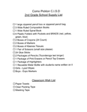 Como-Pickton Second Grade