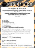 Mt. Vernon Art Elective-Middle School
