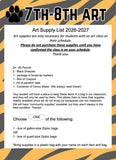 Mt. Vernon Art Elective-Middle School