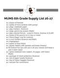 Queen City Sixth Grade