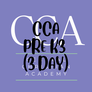 CCA Pre K3 (3 Day)