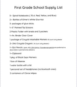 Miller Grove First Grade