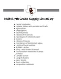 Queen City Seventh Grade