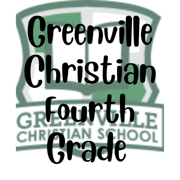 Greenville Christian Fourth Grade