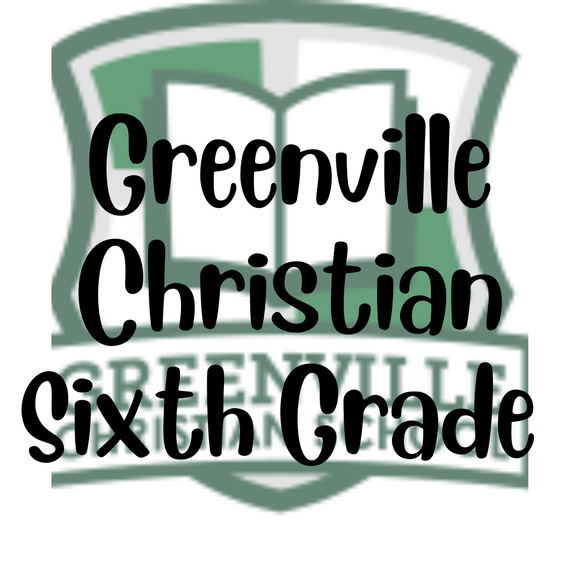 Greenville Christian Sixth Grade