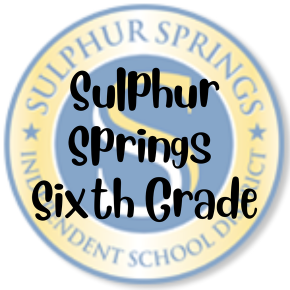 Sulphur Springs Sixth Grade